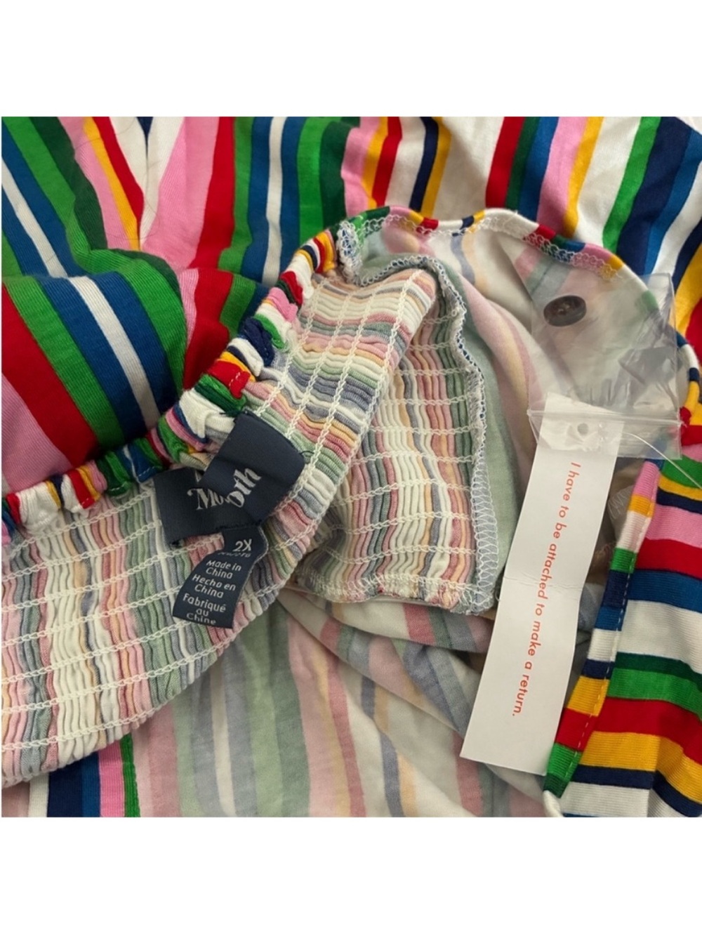 ModCloth rainbow romper - Picture 7 of 7